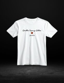 Gönüller yapmaya geldim - Yûnus Emre Tişörtleri - Beyaz Süprem (İnce) Kumaş